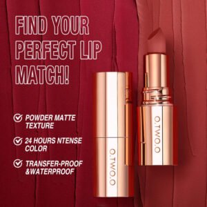 O.TWO.O Matte Lipstick Long Lasting