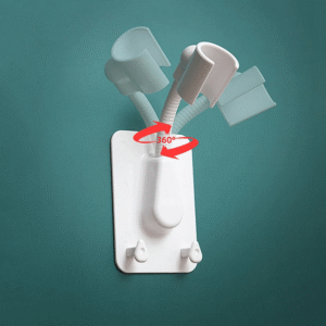 360 ° shower head holder adjustable self-adhesive