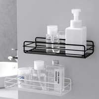 Bathroom shelf without drilling Iron shower shelves