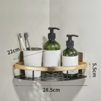 Bathroom shelf Aluminum alloy Shampoo Rack