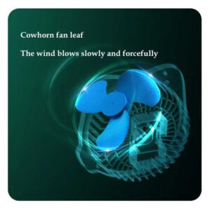 Portable Mini Fan with Night Light