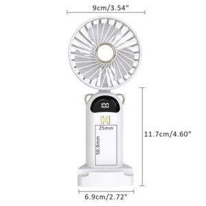 USB Rechargeable Car Mini Fan
