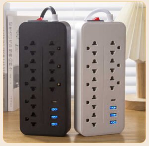 Surge Protector Power Strip with USB
