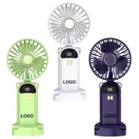 USB Rechargeable Car Mini Fan