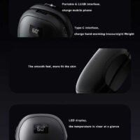 Magnetic USB Hand Warmer Power Bank