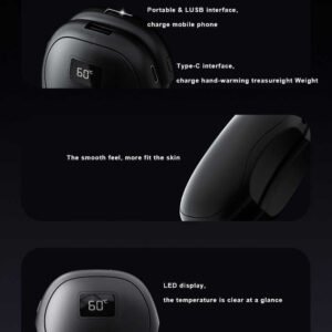 Magnetic USB Hand Warmer Power Bank