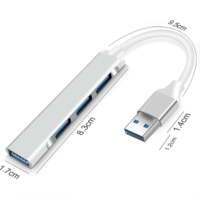 4-in-1 USB-C Hub Adapter